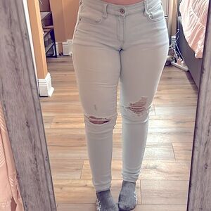 Distressed Jeans